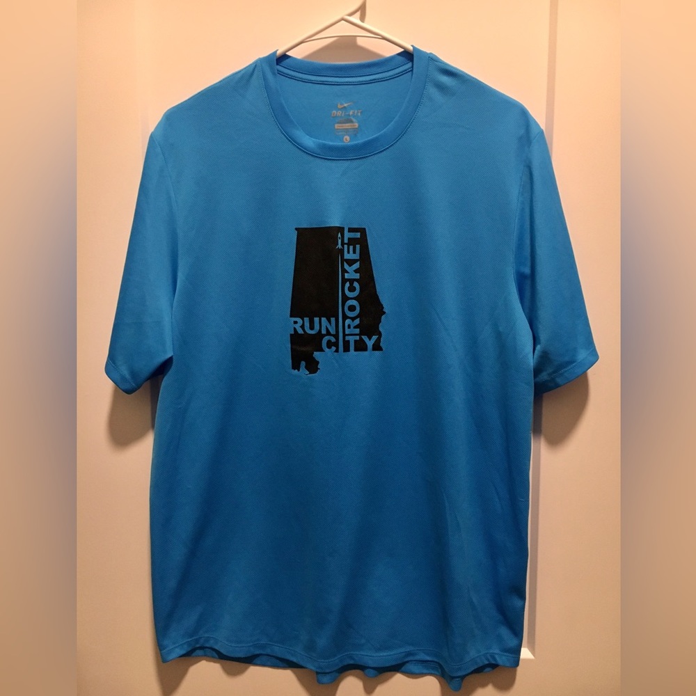 Cerulean Rocket City Nike Dri-Fit Tee- size large